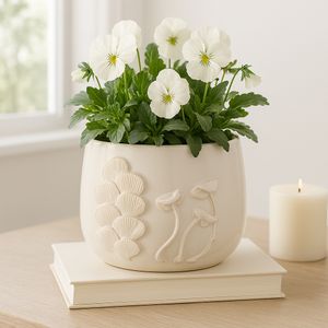 ELLERYSTONE IVORY PLANTER 7 (IN) 10