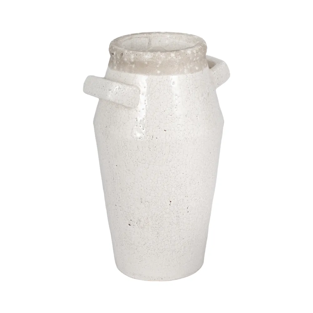 CLYDELAND GRAY VASE 14 (IN)