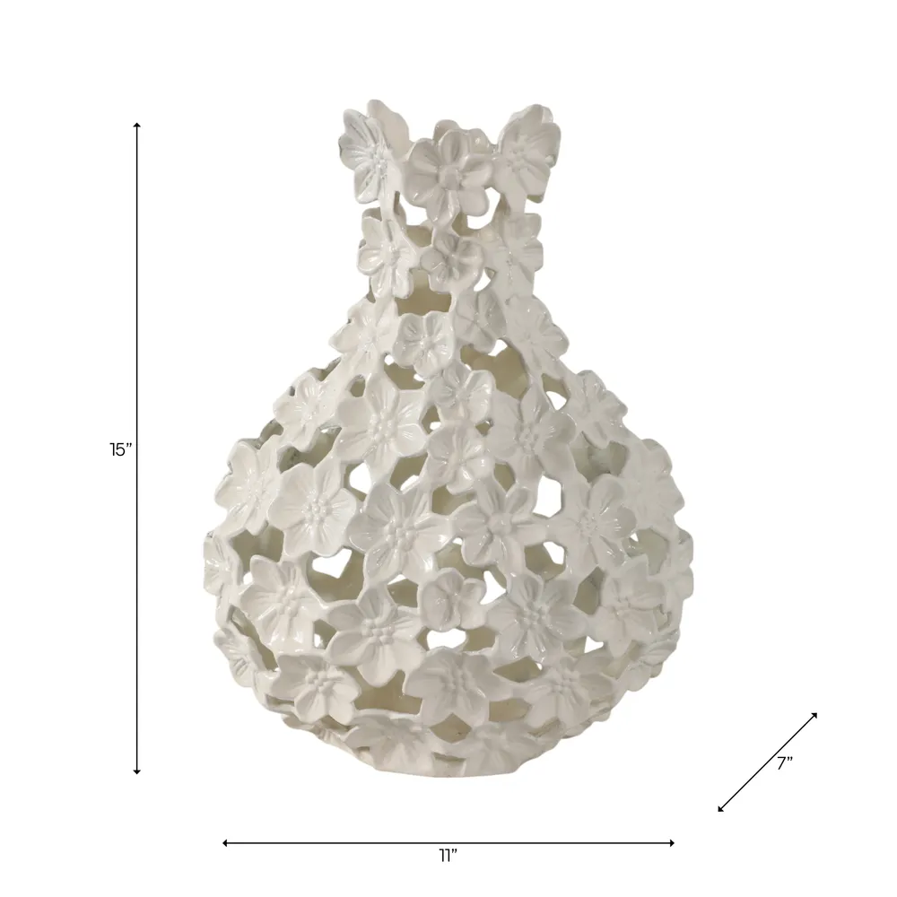 LYNNFORD IVORY VASE 15 (IN)