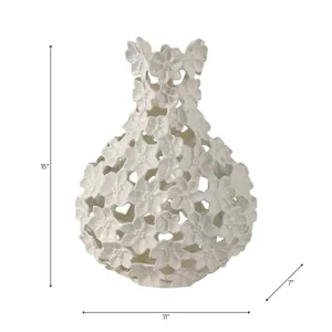 LYNNFORD IVORY VASE 15 (IN) 9
