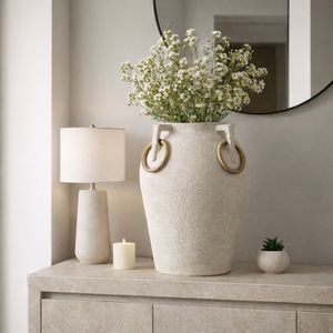 JASPERGROVE IVORY VASE 26 (IN) 12