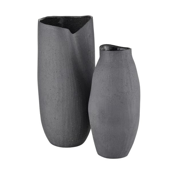 Ferraro Vase - Tall Black