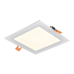 Mercury 6.75'' Wide Integrated LED Square Recessed Light - White 1