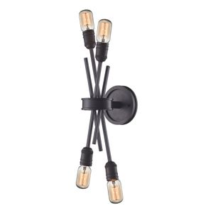 Xenia 20'' High 4-Light Sconce - Oil Rubbed Bronze 1