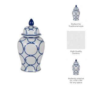 EDGARLEY BLUE CHINOISERIE 19 (IN) 11
