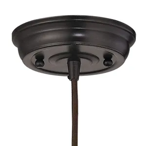 Bartram 7'' Wide 1-Light Mini Pendant - Antique Brass 3