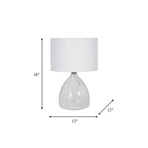 LANESIDE SET OF 2 CLEAR LAMPS 18 (IN) 8