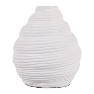 KELSEYHOLM WHITE VASE 9 (IN) 6