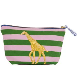 Giraffe Essential Canvas Pouch Set of 2 8