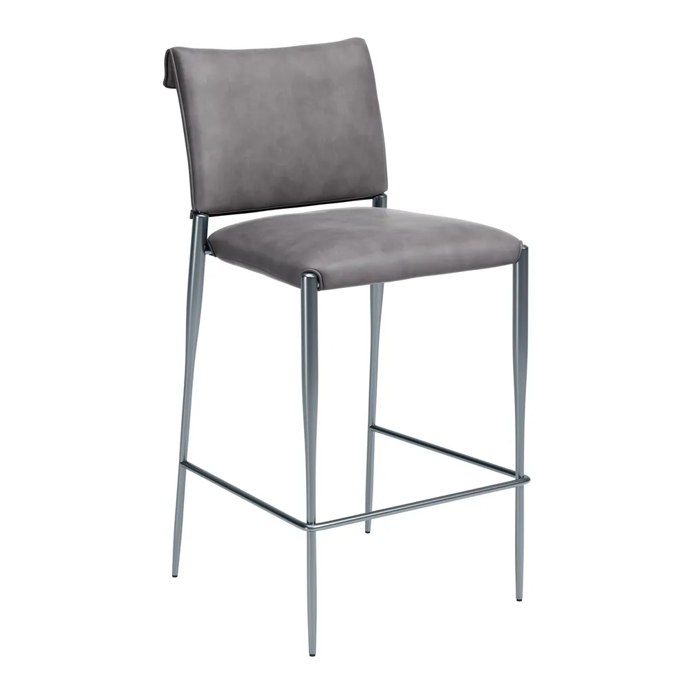 Freesia Barstool Charcoal Gray