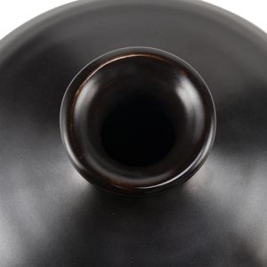 Faye Vase - Medium Black 3