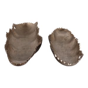 CLAXTONDALE SET OF 2 BRONZE BOWLS 4 (IN) 4