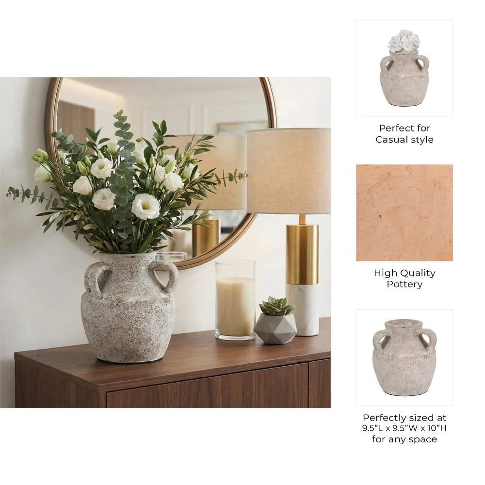 NOELWIND IVORY VASE 10 (IN)