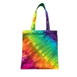 CANVAS SLING BAG - PINK/BLUE TIE-DYE 1