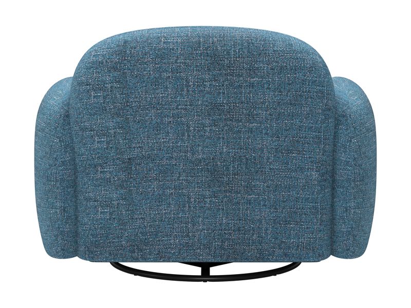 Cleo Swivel Chair Blue 5