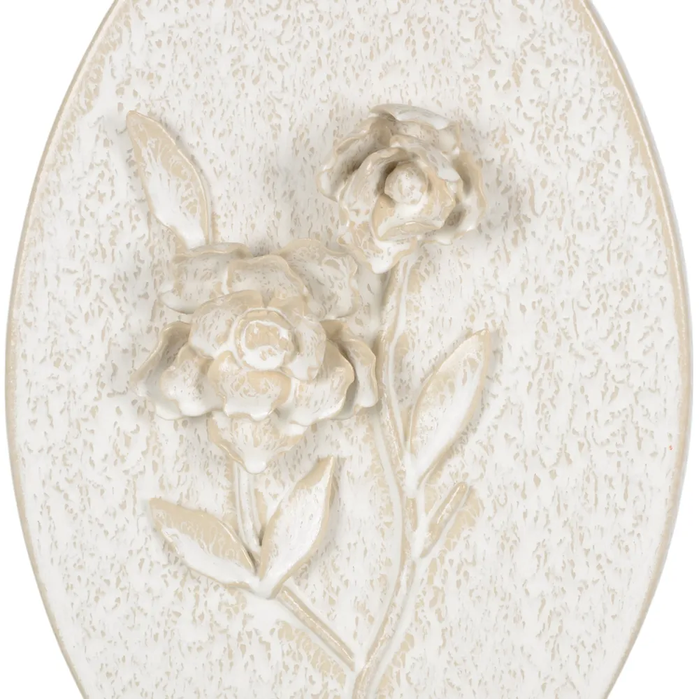 HAYESTON WHITE VASE 15 (IN)