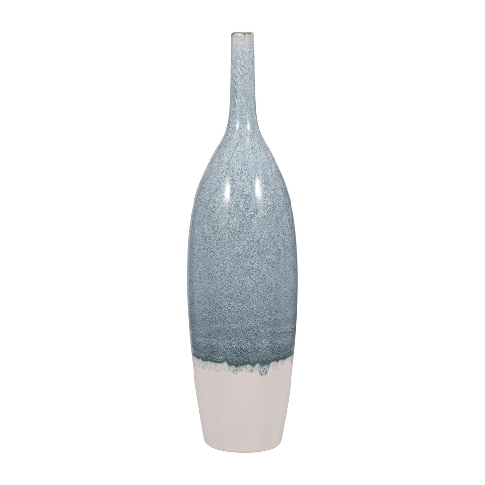 HAMPTONDALE BLUE VASE 30 (IN)