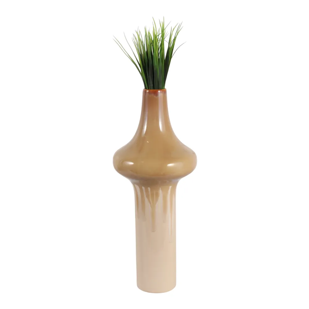 TUCKERVALE BROWN VASE 19 (IN)