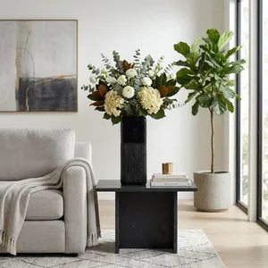 BECKHAVEN BLACK VASE 18 (IN) 10