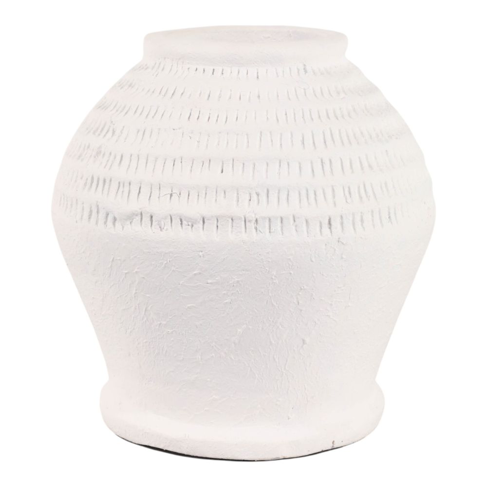 ROWANWORTH WHITE VASE 11 (IN)