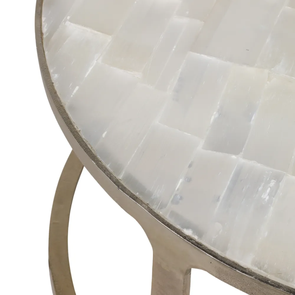 NELSONWAY GOLD COFFEE TABLE 20 (IN)
