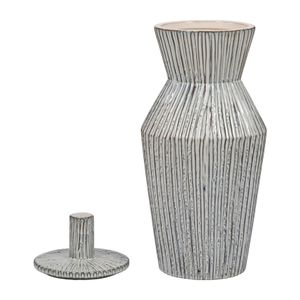WRENTON WHITE VASE 20 (IN) 3