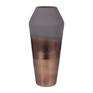 DAYTONSHAW BRONZE GLASS VASE 17 (IN) 3