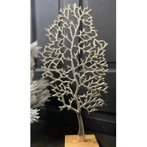 Large Nickel Christmas Tree 25x12in 1