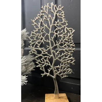 Large Nickel Christmas Tree 25x12in