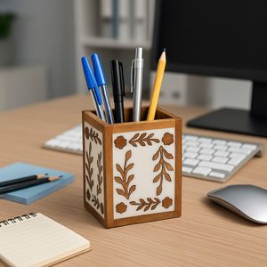 DRAKEHAM BROWN PENCIL CUP 4 (IN) 11