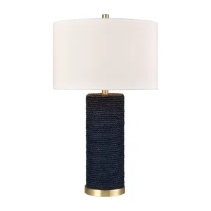 Sherman 27.5″ High 1-Light Table Lamp - Navy Blue 1