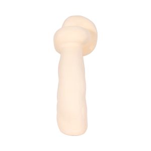 11" KNOT WITH OPEN CUT-OUT SAND GLAZE, IVORY 4