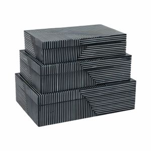 HENSONSHAW SET OF 3 BLUE BOXES 4 (IN) 8