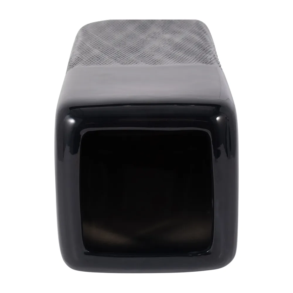 BECKHAVEN BLACK VASE 18 (IN)