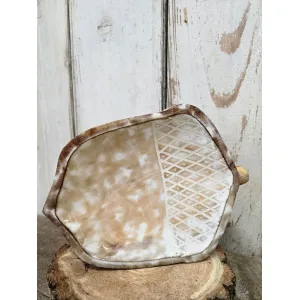 Enamel Acorn Tray 8x10in 1