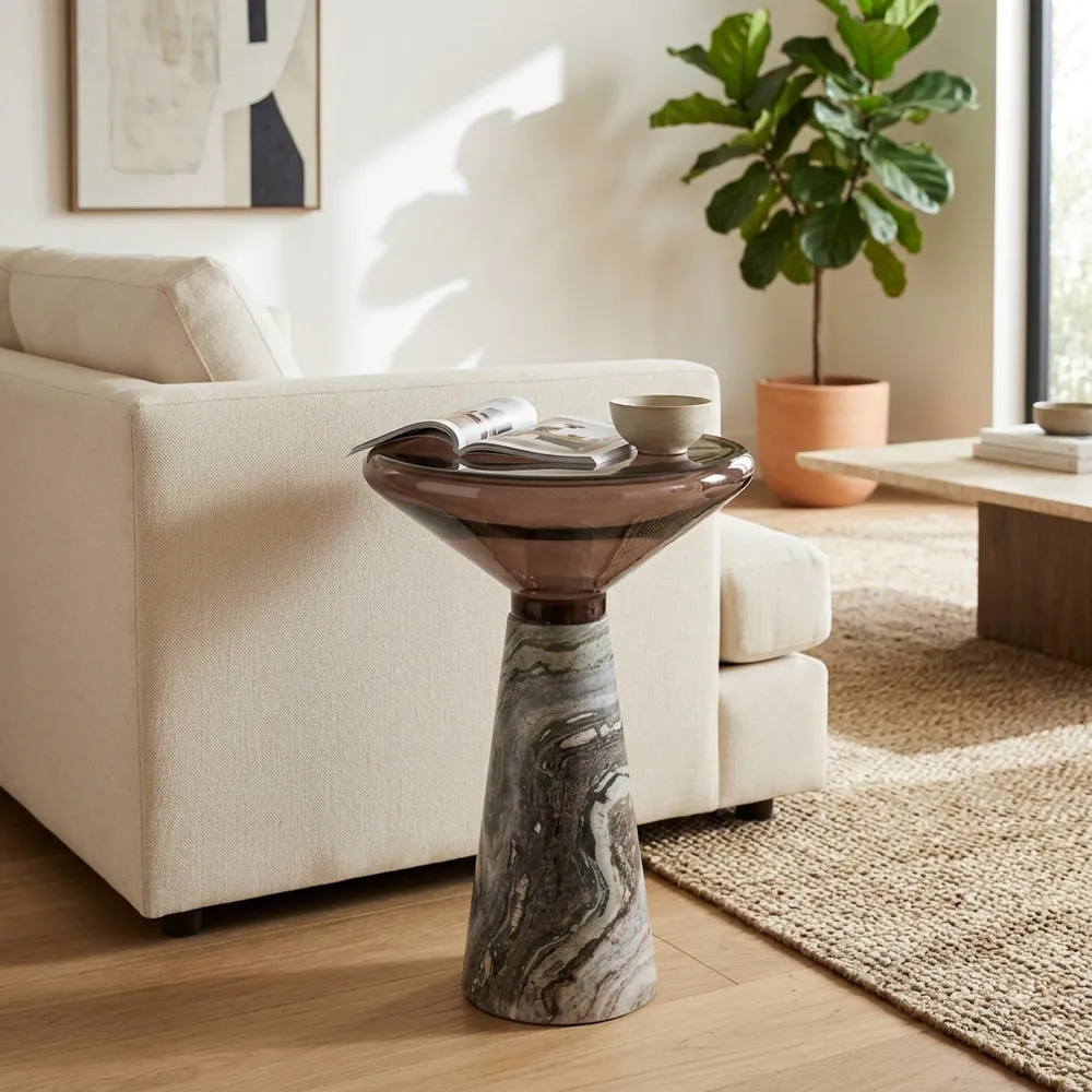 AVARIDGE BLACK TABLE 21 (IN)