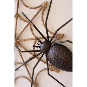 Black Metal Halloween Spider 3