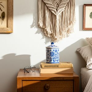 HADWICKOAK BLUE CANDLE 6 (IN) 2