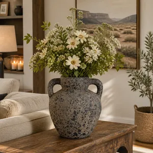 KNOXCLIFF BLACK VASE 13 (IN) 2