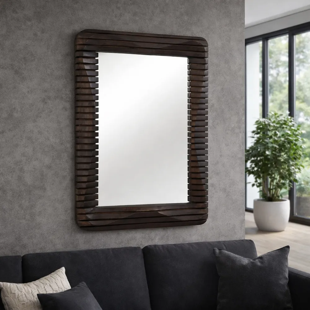CRANEGROVE BROWN MIRROR 30 (IN)