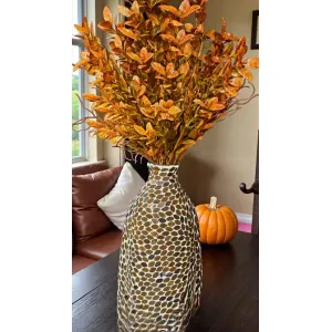 Burnt Orange Leaf Stem 23in 1