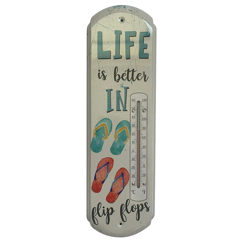 17-1/2" FLIP FLOP THERMOMETER