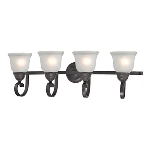 Hamilton 11'' High 4-Light Vanity Light - Oil Rubbed Bronze 1