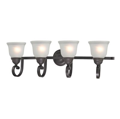 Hamilton 11'' High 4-Light Vanity Light - Oil Rubbed Bronze