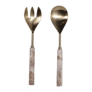 ALDEROAK SET OF 2 TAN SERVEWARE 1 (IN) 1