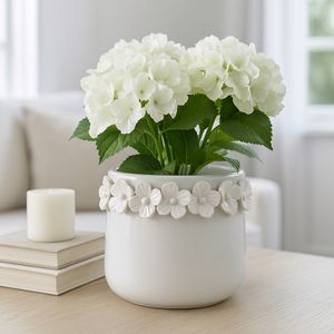 CROSBYGROVE WHITE PLANTER 6 (IN) 11