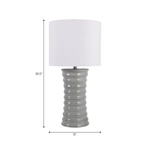 DAMIENCLIFF GRAY LAMP 31 (IN) 7