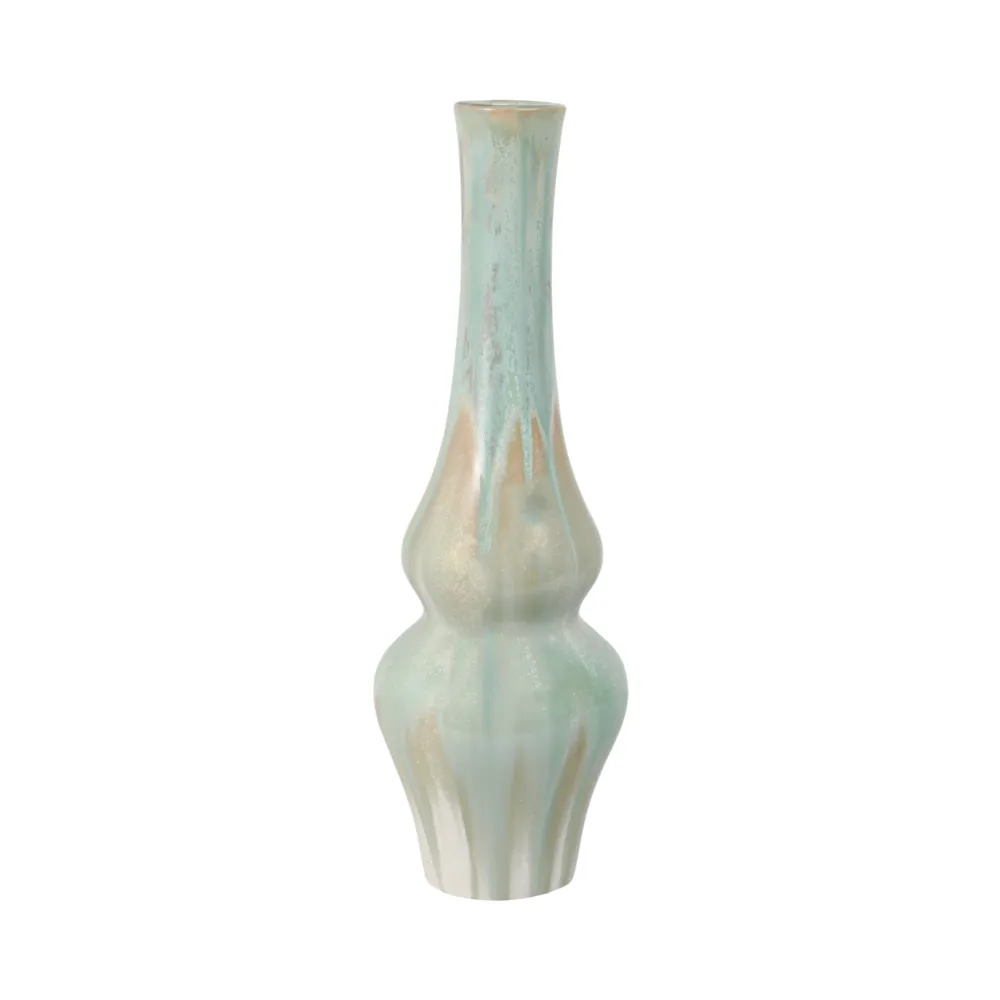 HADFIELDHOLM GREEN VASE 20 (IN)