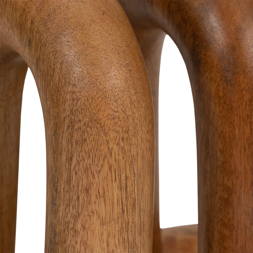 TRUEPORT SET OF 2 BROWN BOOKENDS 8 (IN)