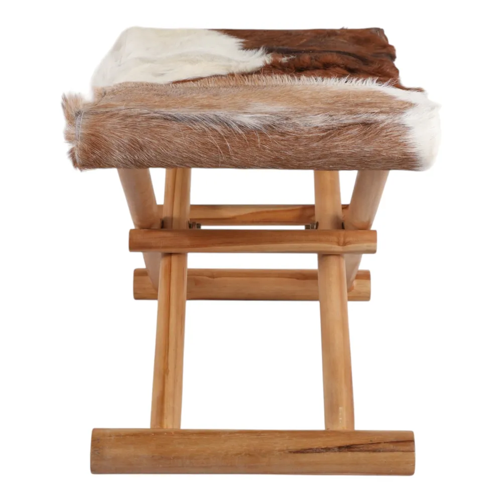 LANEHAVEN BROWN STOOL 17 (IN)